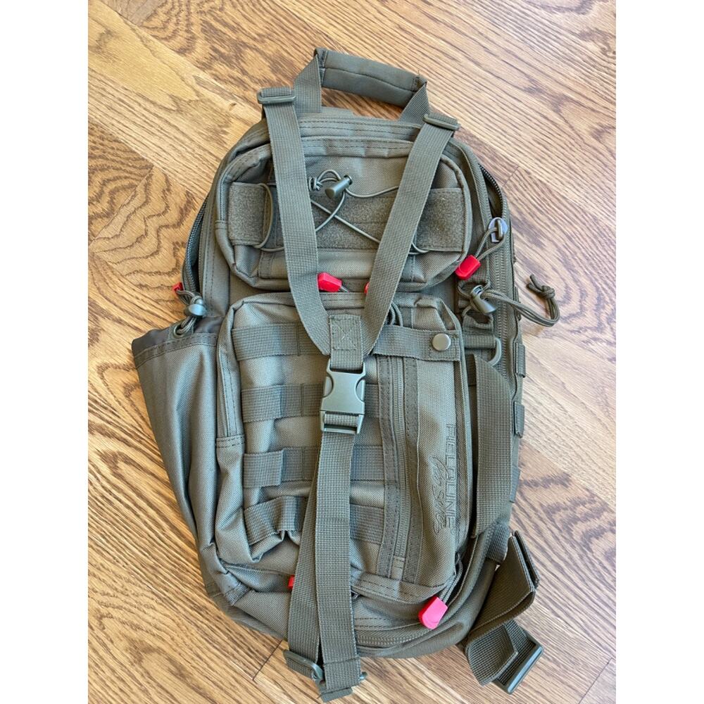 Fieldline Pro Series Roe Sling Pack OD Green Military Outdoors Hiking Backpack